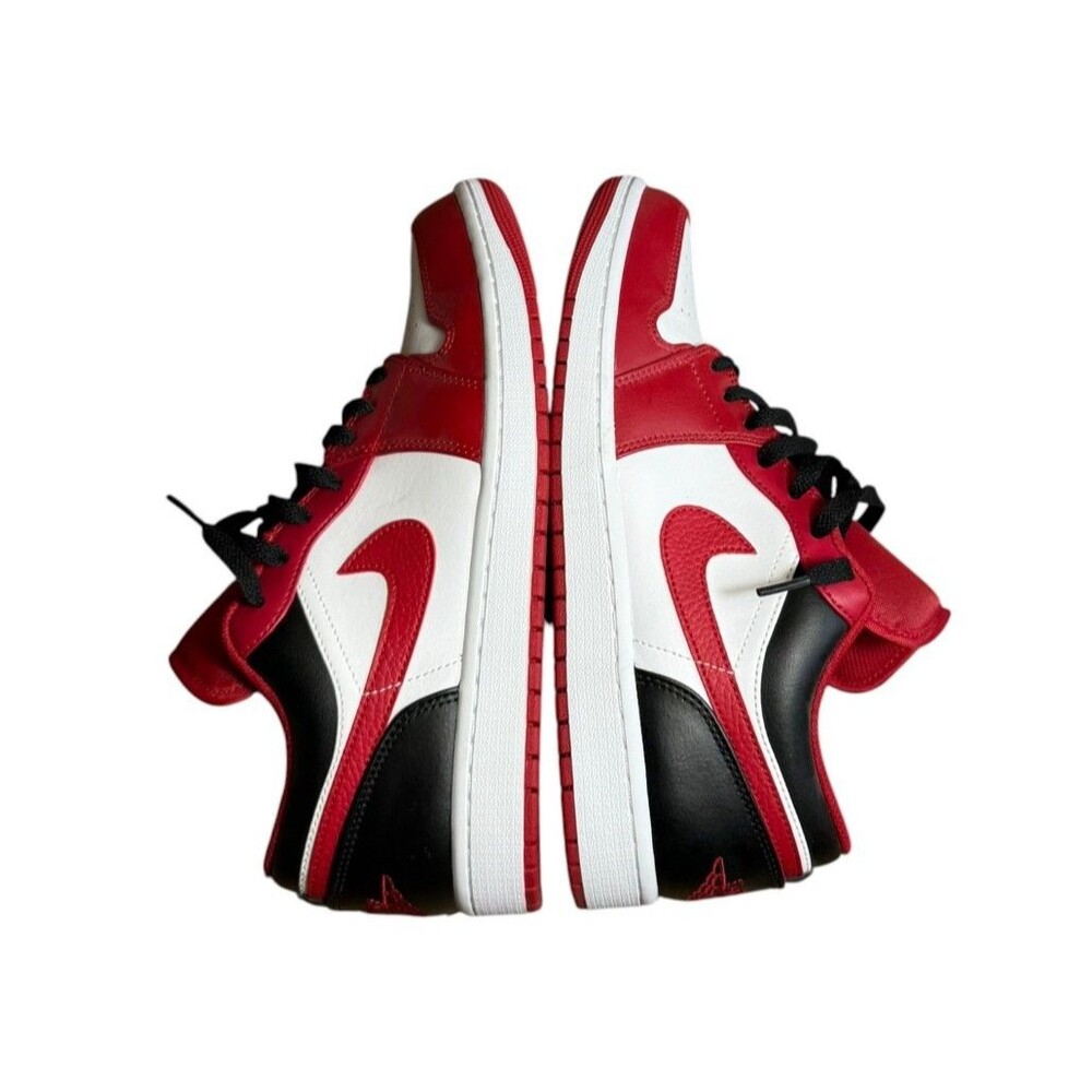 Air Jordan 1 Low 'Reverse Black Toe' Mens Size 10.5 - 553558-163 Sneakers Shoes